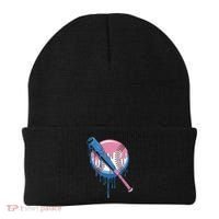 Baseball Drip Bat softball and Baseball sport Player Gift Beanie thumb 0