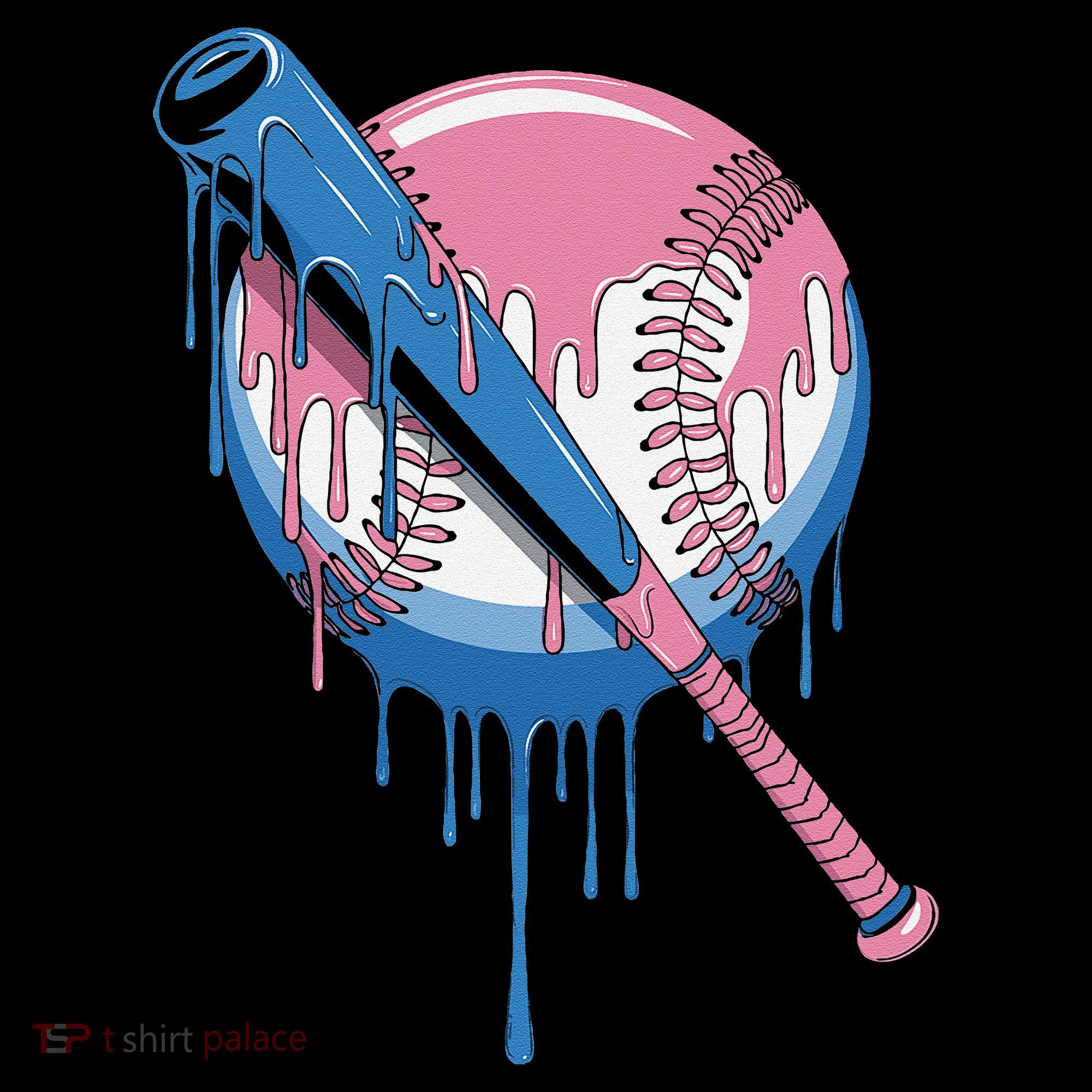 Baseball Drip Bat softball and Baseball sport Player Gift Women's Hoodie