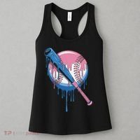 Baseball Drip Bat softball and Baseball sport Player Gift Women's Tank Top thumb 3