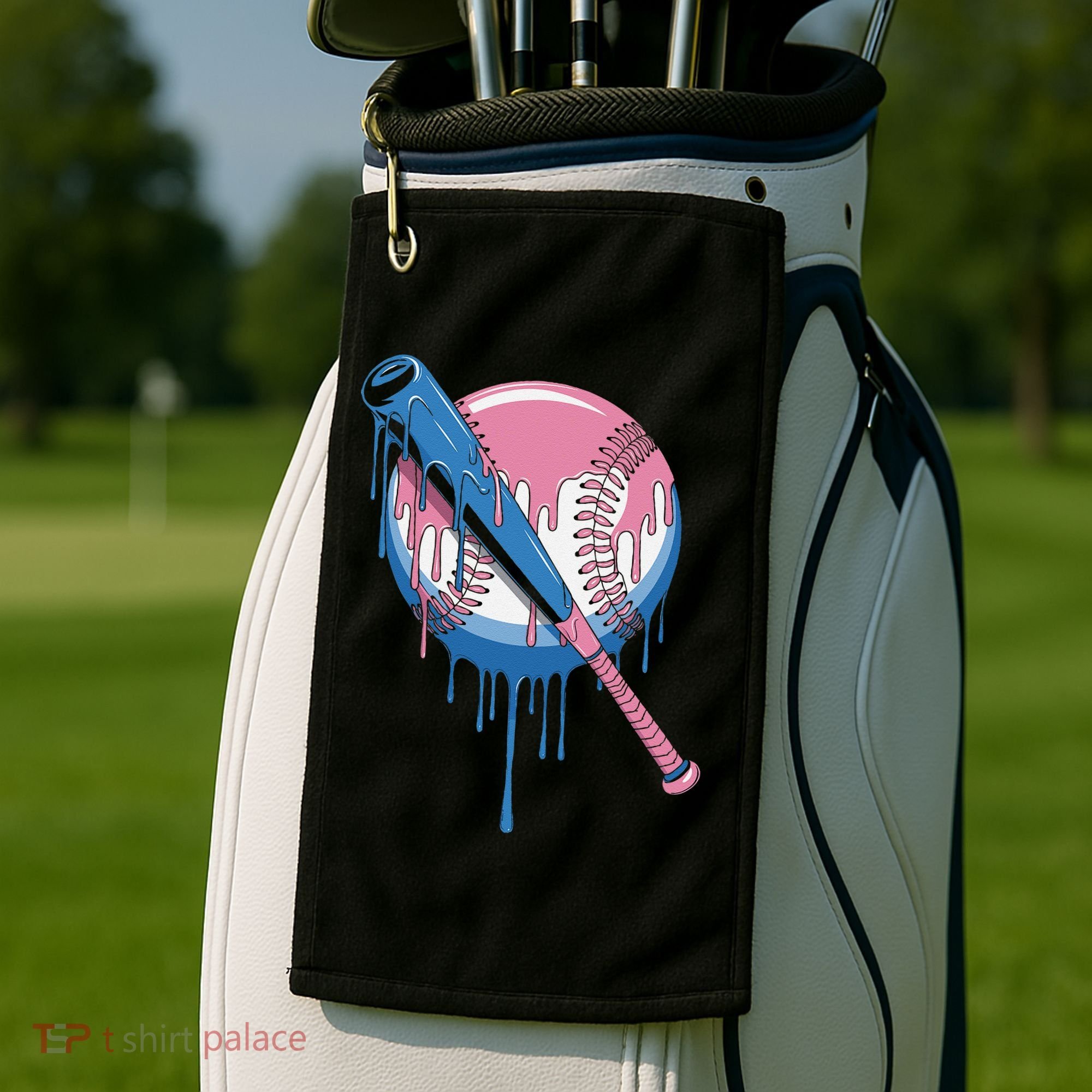 Baseball Drip Bat softball and Baseball sport Player Gift Golf Towel