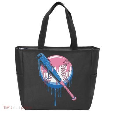 Baseball Drip Bat softball and Baseball sport Player Gift Tote Bag