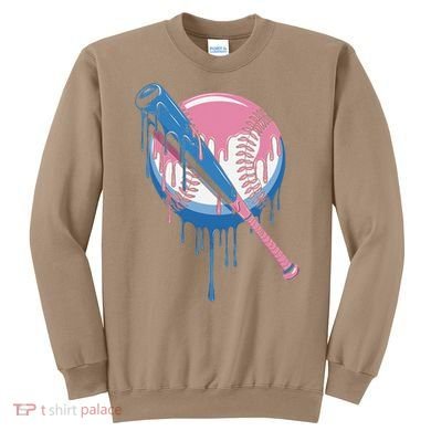 Baseball Drip Bat softball and Baseball sport Player Gift Sweatshirt