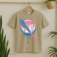 Baseball Drip Bat softball and Baseball sport Player Gift T-Shirt thumb 2