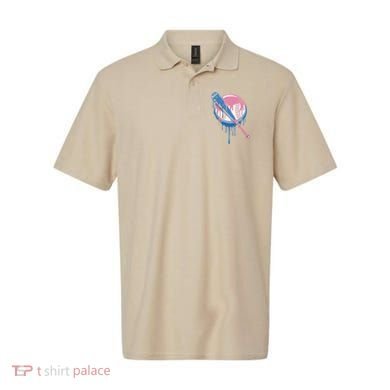 Baseball Drip Bat softball and Baseball sport Player Gift Polo