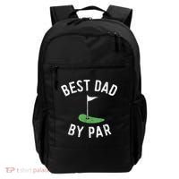 Best Dad By Par Funny Golf Fathers Day Gift Daddy Backpack thumb 0