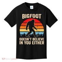 Bigfoot Doesnt Believe In You Either Bigfoot Doesn't Plus Size Kids T-Shirt thumb 0