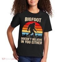 Bigfoot Doesnt Believe In You Either Bigfoot Doesn't Plus Size Kids T-Shirt thumb 2