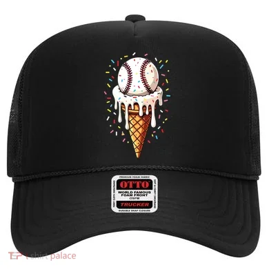 Baseball Drip Boy Ice Cream Cone Drip Baseball Hat
