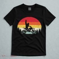 Bigfoot Dirt Bike Motocross Funny Sasquatch Enduro Vintage T-Shirt thumb 5