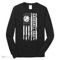 Baseball Dad Baseball lover for Father's day Long Sleeve Shirt thumb 0