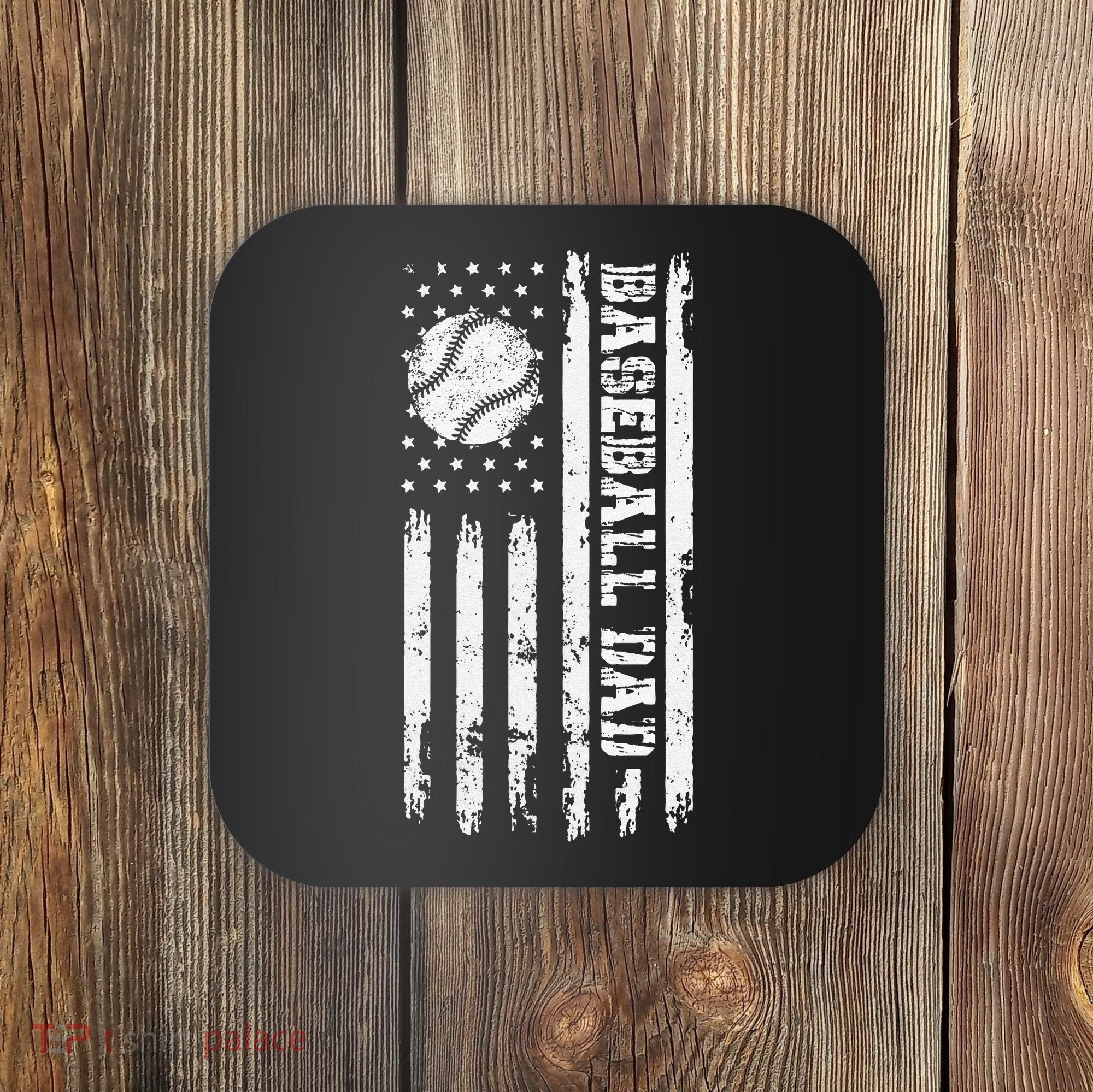 Baseball Dad Baseball lover for Father's day Coaster