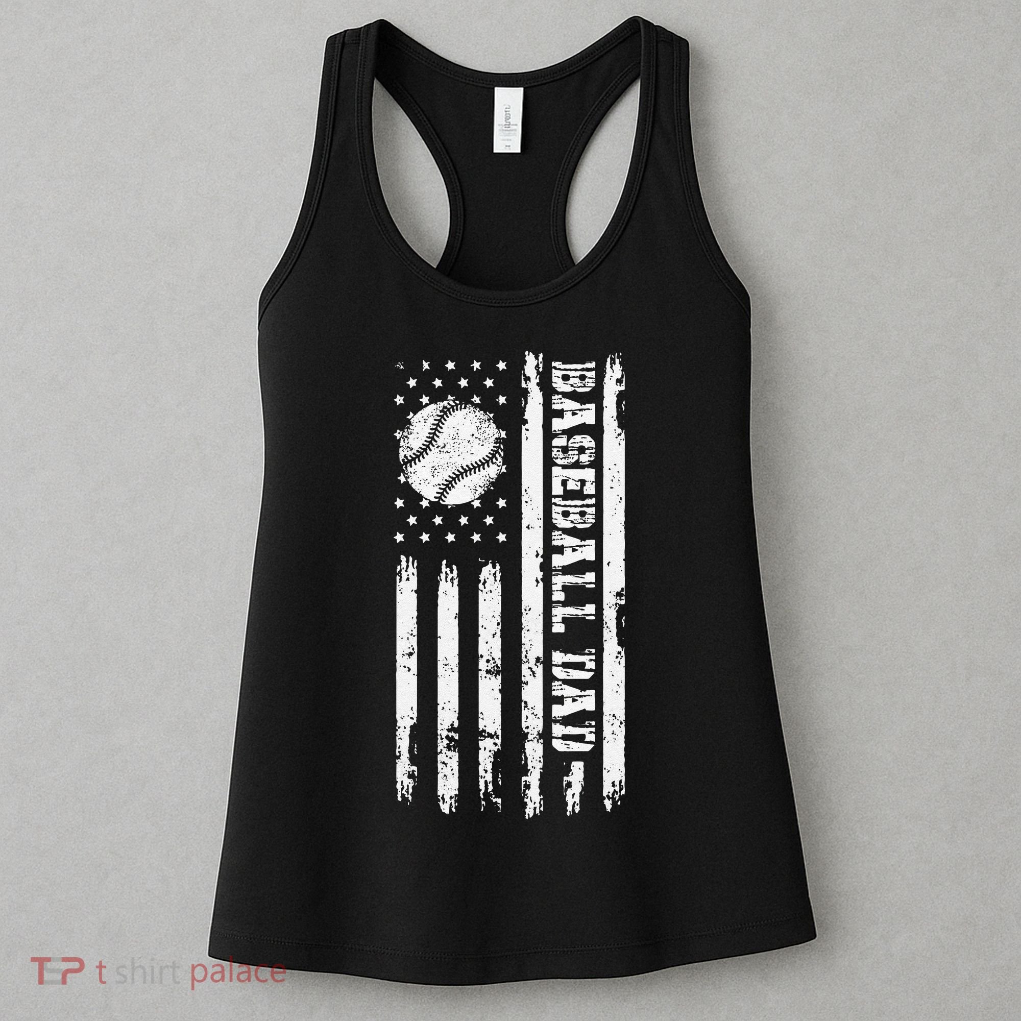 Baseball Dad Baseball lover for Father's day Women's Tank Top