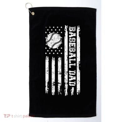 Baseball Dad Baseball lover for Father's day Golf Towel