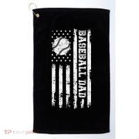 Baseball Dad Baseball lover for Father's day Golf Towel thumb 0