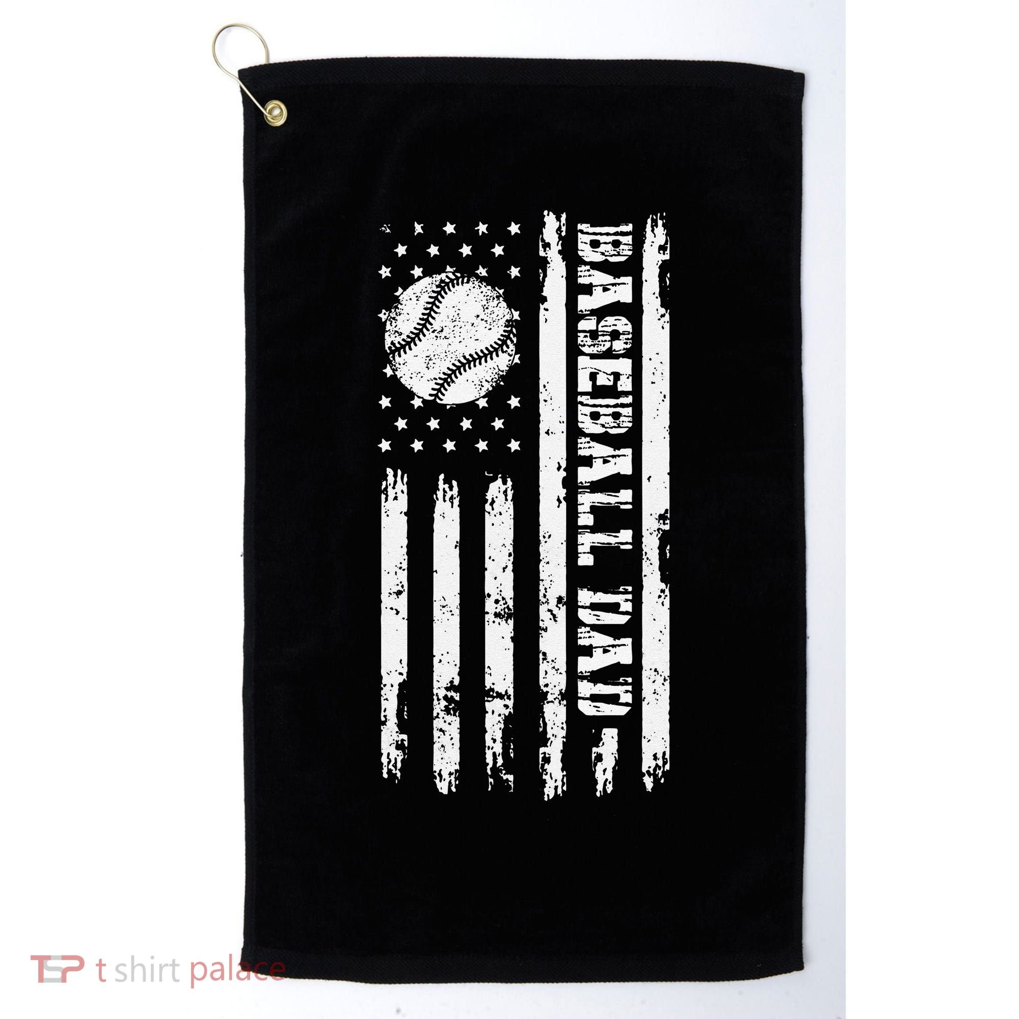 Baseball Dad Baseball lover for Father's day Golf Towel