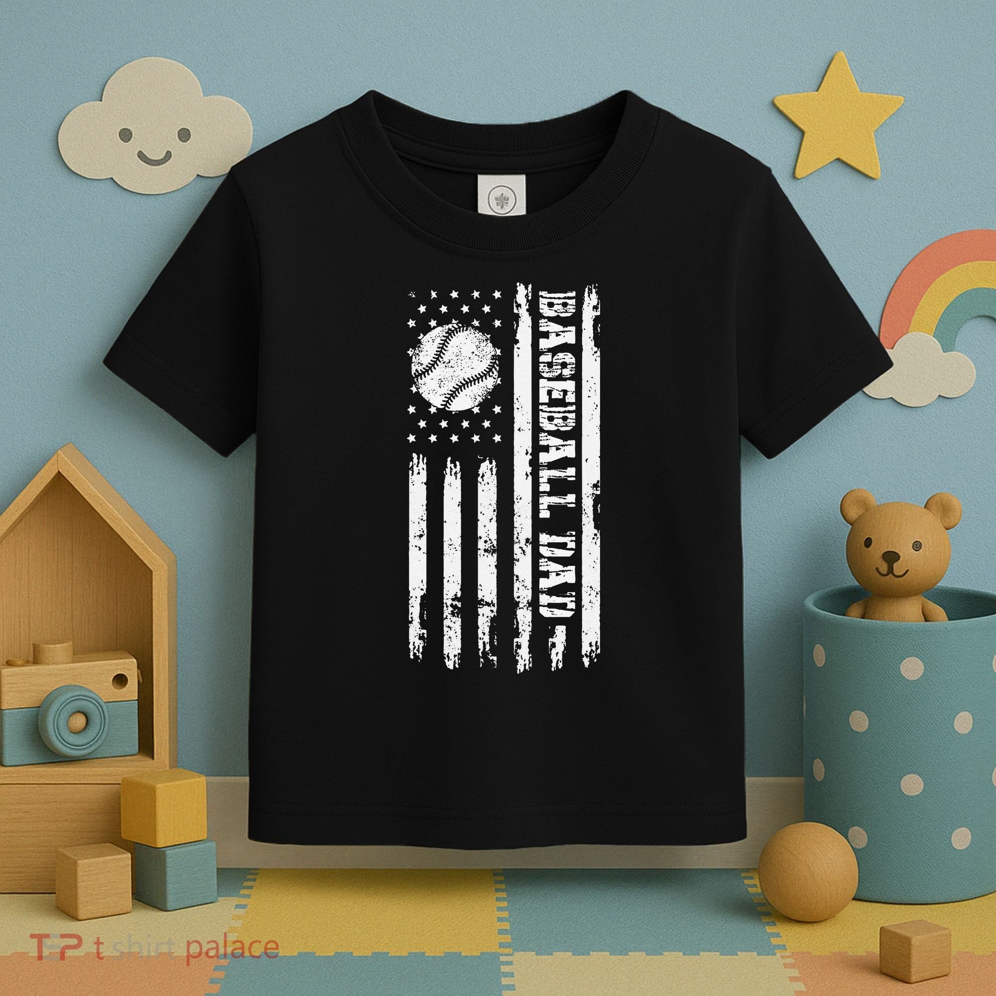 Baseball Dad Baseball lover for Father's day Toddler T-Shirt