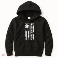 Baseball Dad Baseball lover for Father's day Kids Hoodie thumb 0