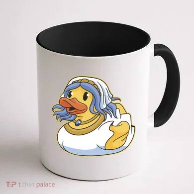 Bride Duck Coffee Mug back