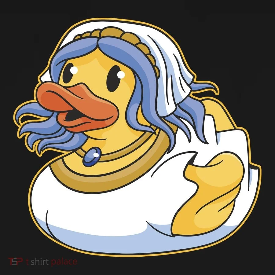 Bride Duck Ornament