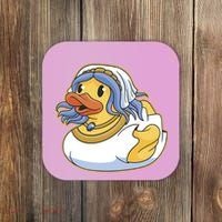 Bride Duck Coaster thumb 0