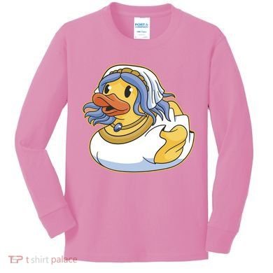 Bride Duck Kids Long Sleeve Shirt