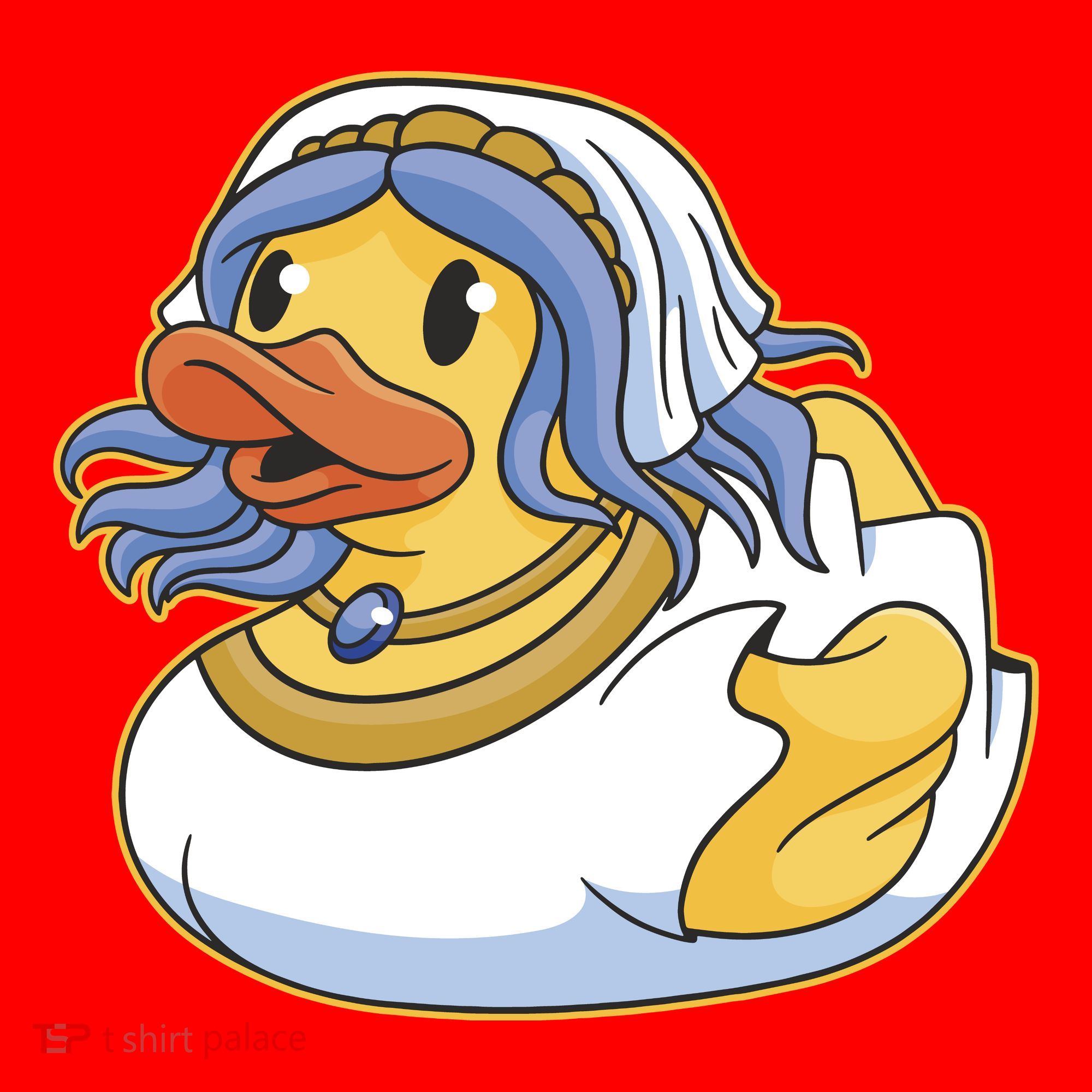 Bride Duck Santa Hat