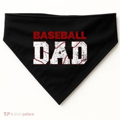 Baseball Dad USA-Made Doggie Bandana