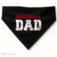 Baseball Dad USA-Made Doggie Bandana thumb 0