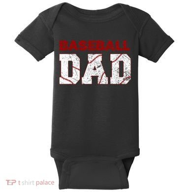 Baseball Dad Baby Bodysuit