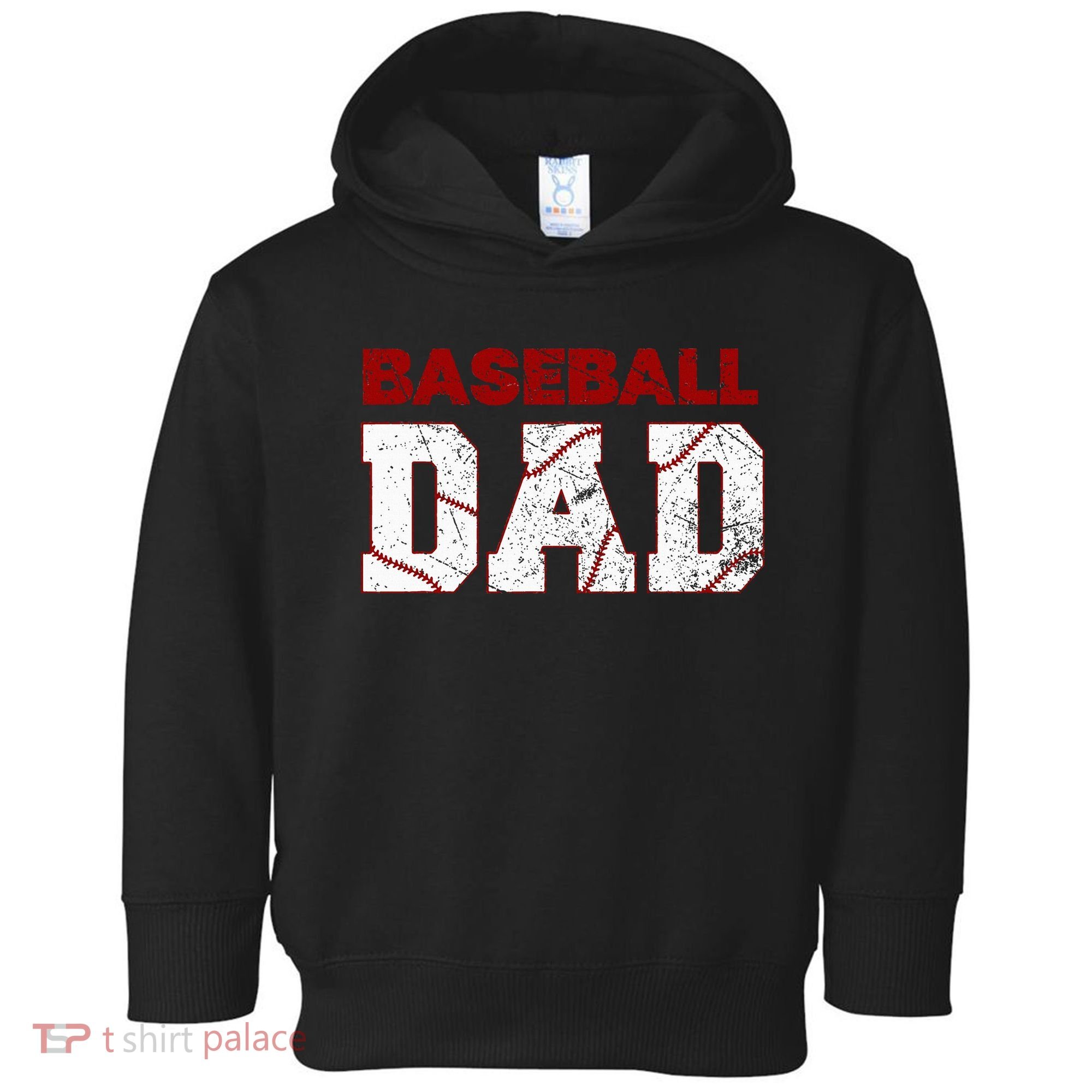 Baseball Dad Toddler Hoodie