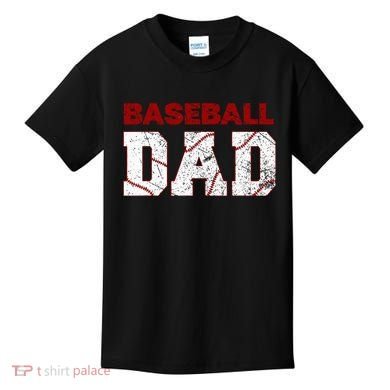 Baseball Dad Kids T-Shirt