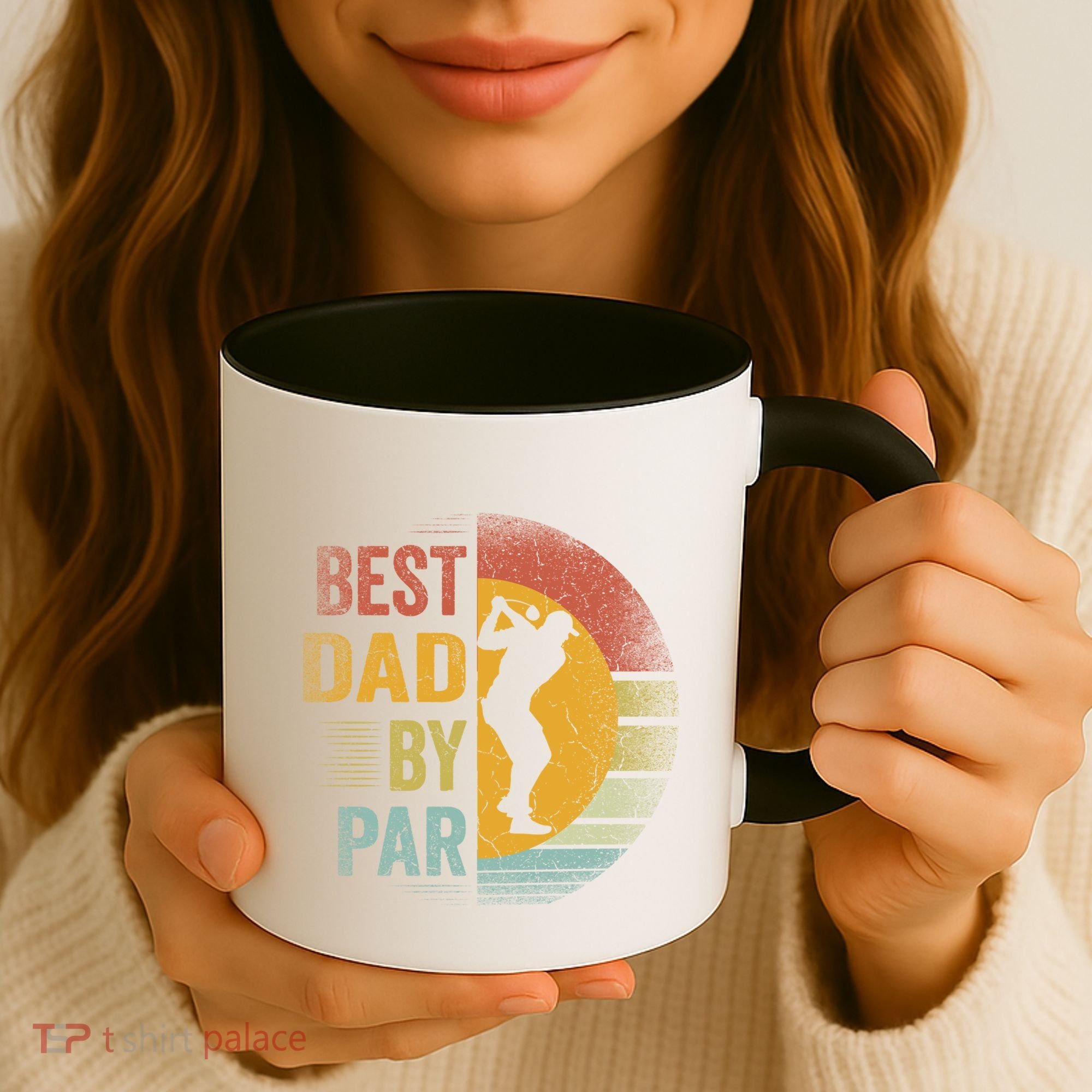Best Dad By Par Golfing Golfer FatherS Day Golf Lover Gift Coffee Mug