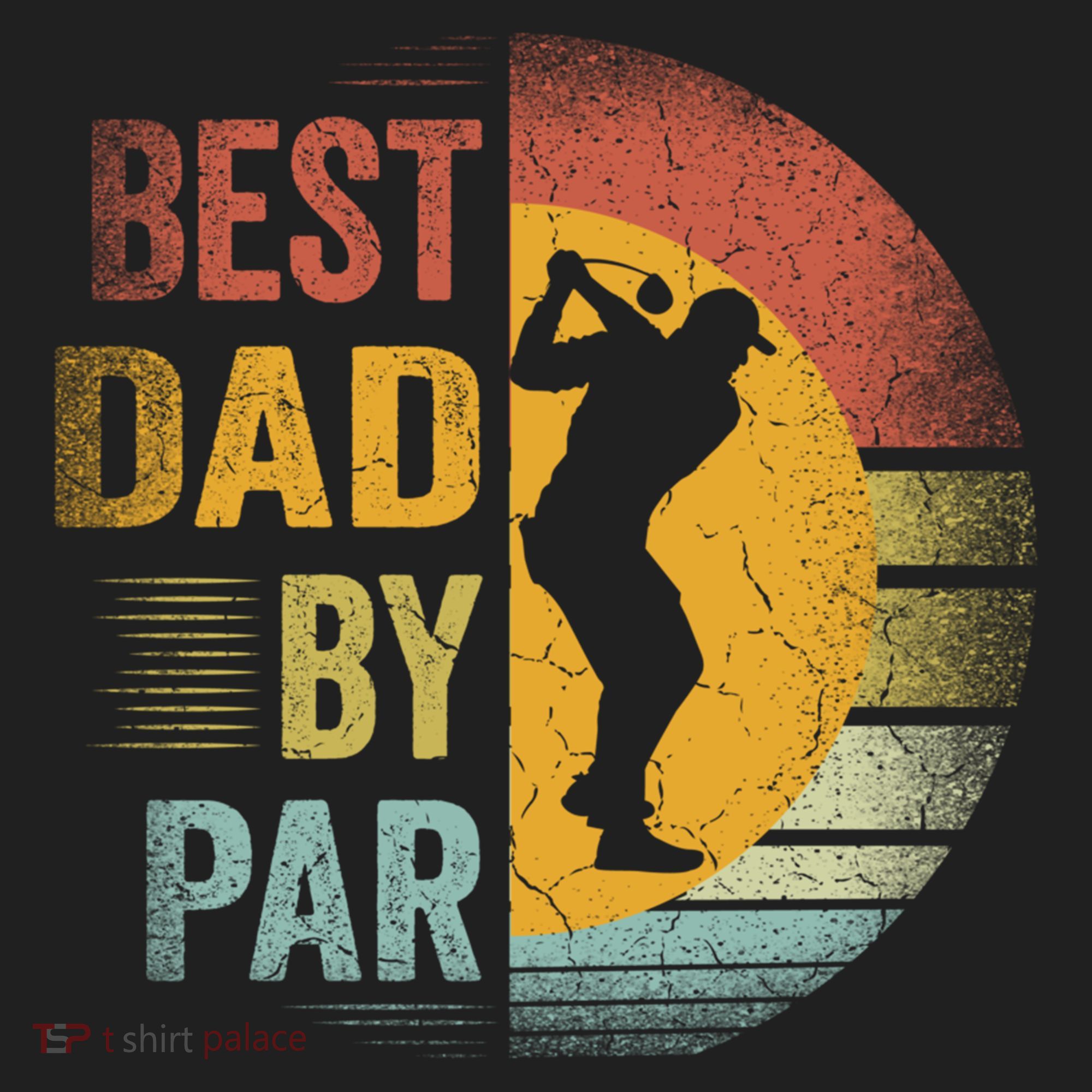 Best Dad By Par Golfing Golfer FatherS Day Golf Lover Gift Beanie