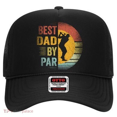 Best Dad By Par Golfing Golfer FatherS Day Golf Lover Gift Hat