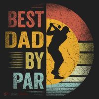 Best Dad By Par Golfing Golfer FatherS Day Golf Lover Gift Hat thumb 2