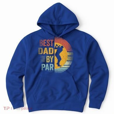 Best Dad By Par Golfing Golfer FatherS Day Golf Lover Gift Hoodie