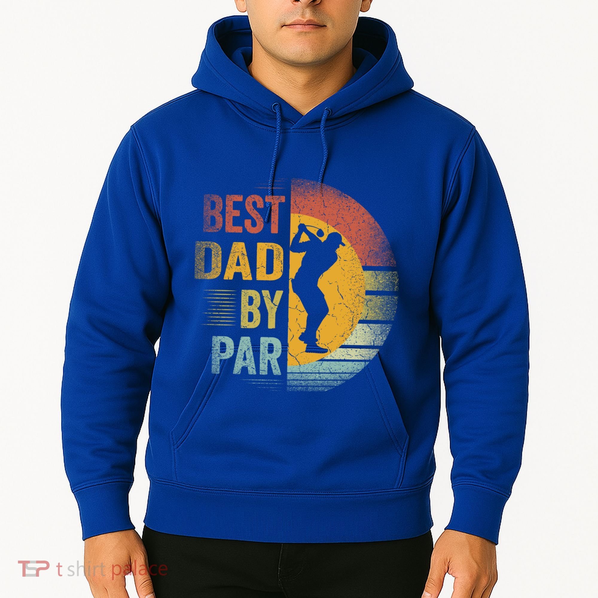 Best Dad By Par Golfing Golfer FatherS Day Golf Lover Gift Hoodie