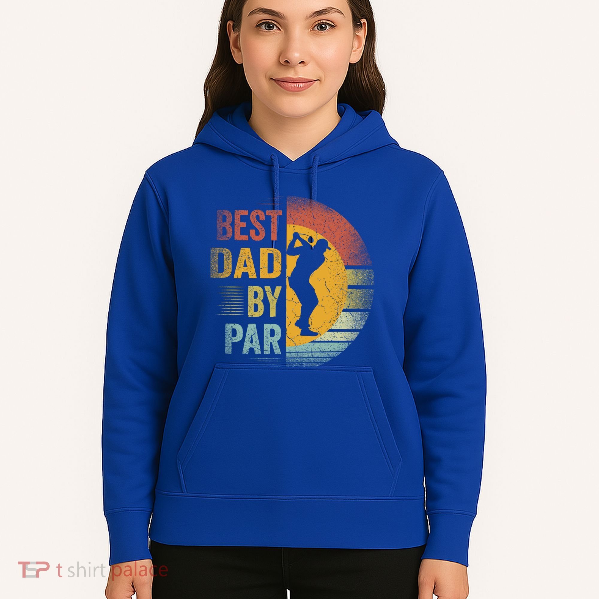 Best Dad By Par Golfing Golfer FatherS Day Golf Lover Gift Hoodie