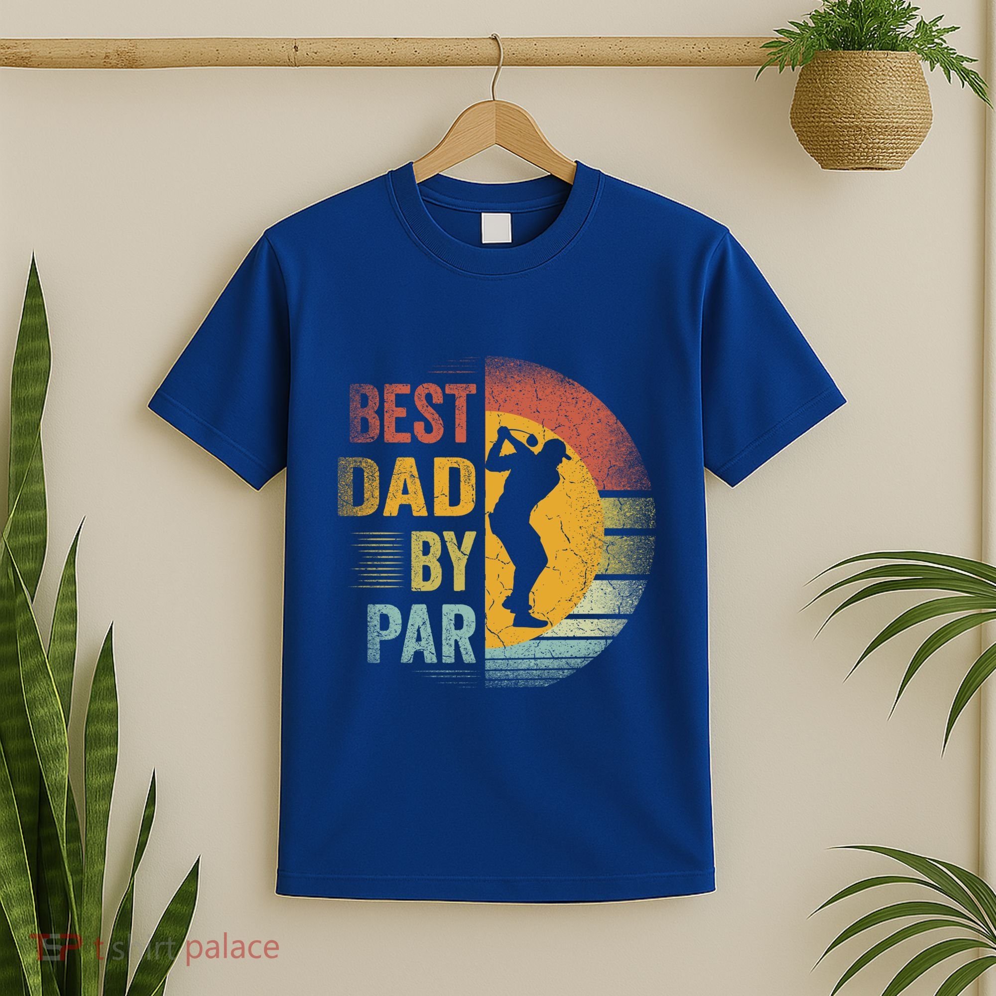 Best Dad By Par Golfing Golfer FatherS Day Golf Lover Gift T-Shirt