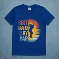 Best Dad By Par Golfing Golfer FatherS Day Golf Lover Gift T-Shirt thumb 5