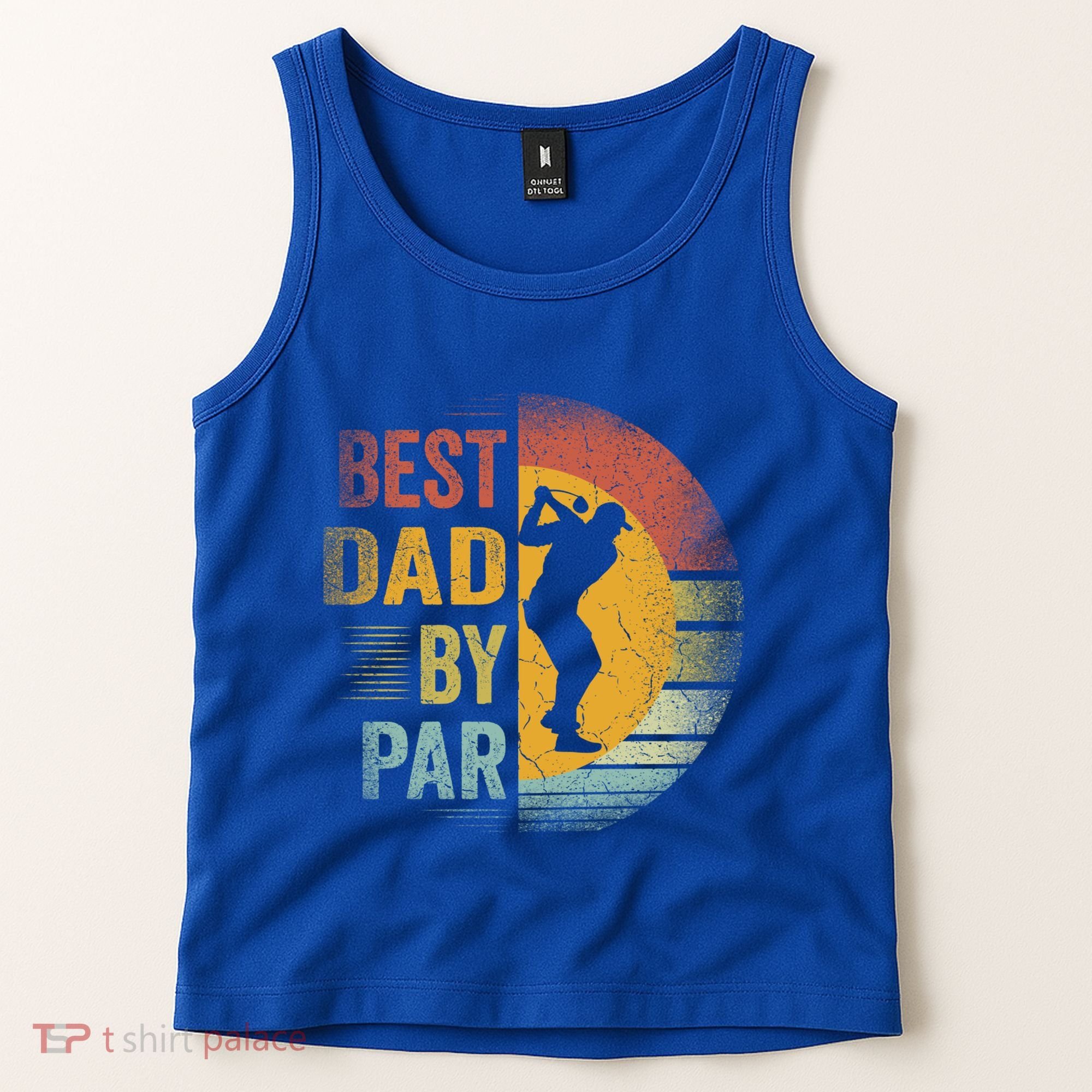 Best Dad By Par Golfing Golfer FatherS Day Golf Lover Gift Tank Top
