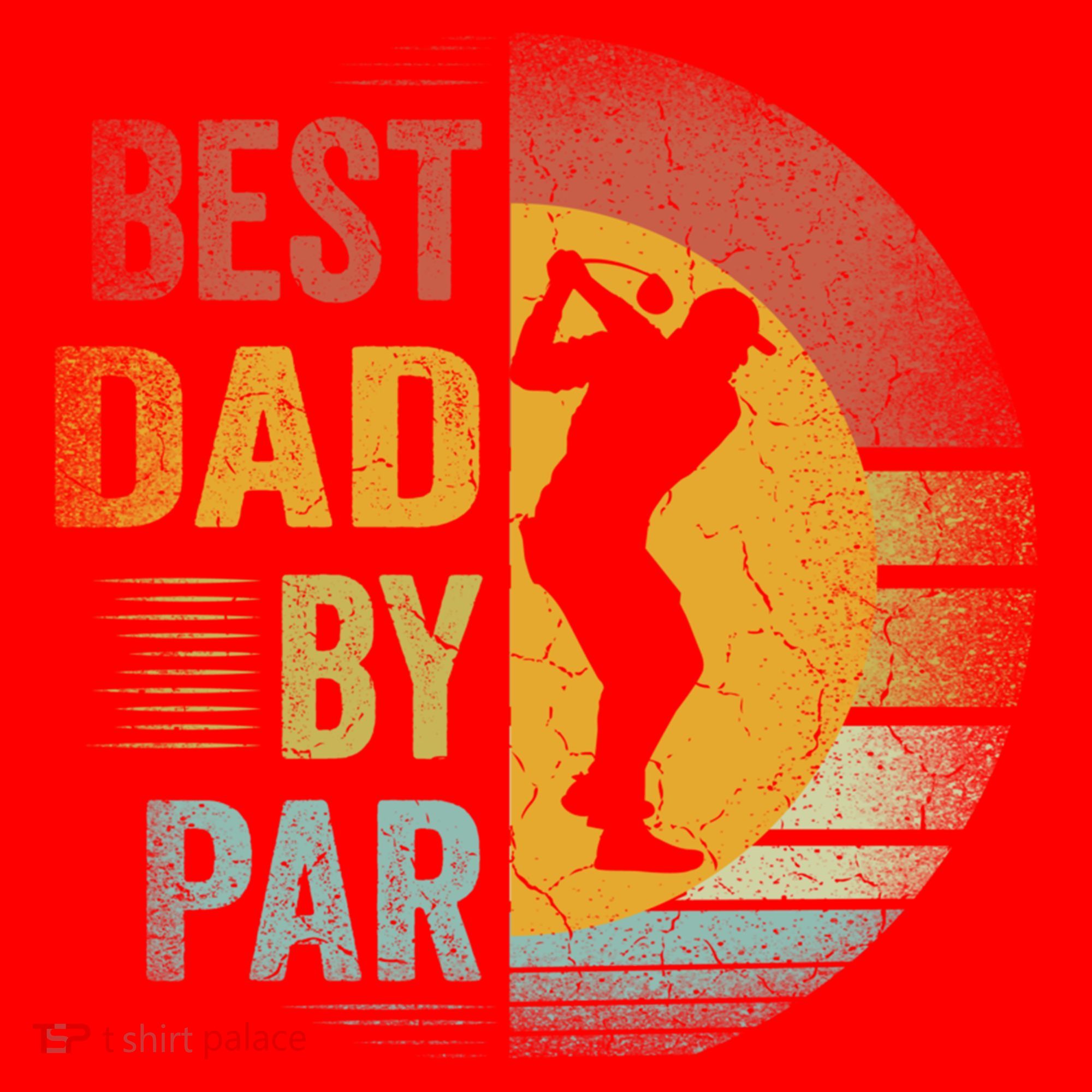 Best Dad By Par Golfing Golfer FatherS Day Golf Lover Gift Santa Hat