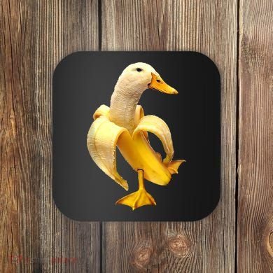 Banana Duck Coaster