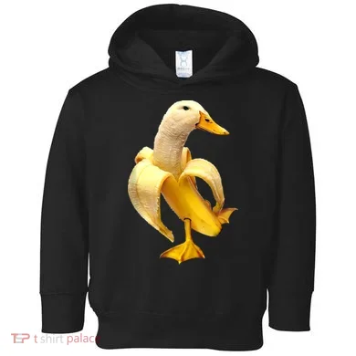 Banana Duck Toddler Hoodie