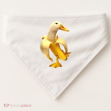 Banana Duck USA-Made Doggie Bandana