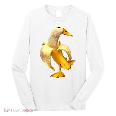 Banana Duck Long Sleeve Shirt