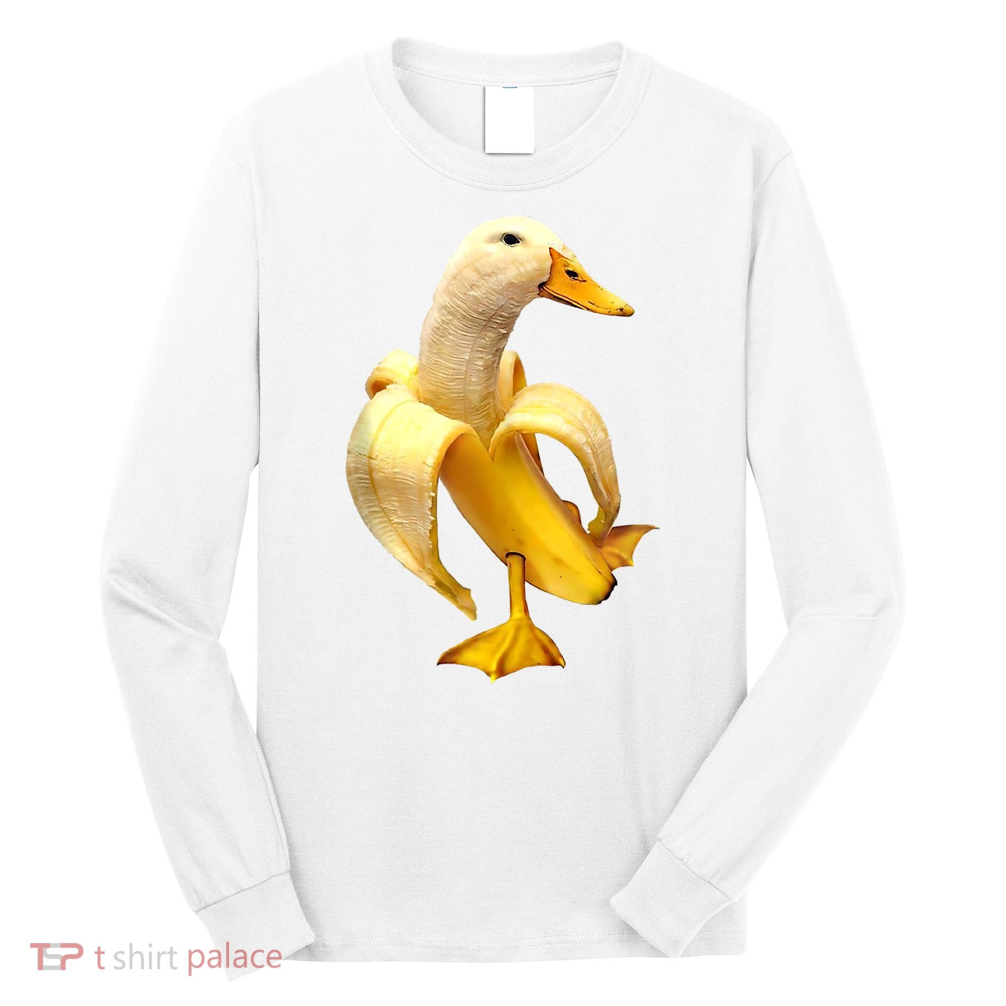 Banana Duck Long Sleeve Shirt