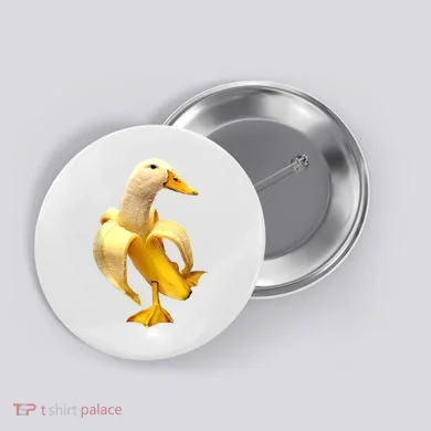 Banana Duck Button