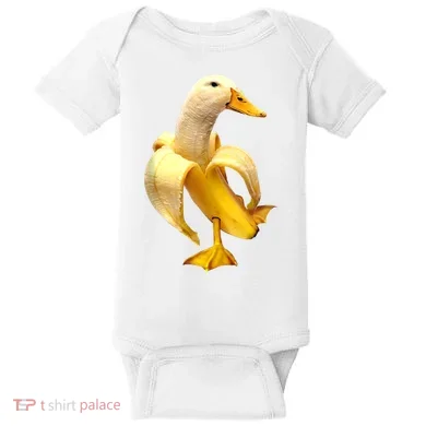 Banana Duck Baby Bodysuit