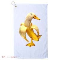 Banana Duck Golf Towel thumb 0